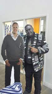 Mark Neuman As 50 Shades Of Clay Central Accounting Office Accounting Office Happy Halloween 50 Shades