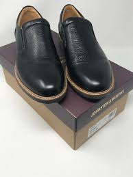 Ad Ebay Johnston Murphy Barlow Venetian Black Size 10 1 2 New In Box With Images Men S Shoes Johnston Murphy Casual Shoes
