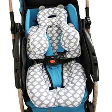 Aipinqi Head And Body Support Pillow With Neck Support For Baby Car Seat And Strollers Cloud Review Baby Car Seats Car Seat And Stroller Stroller Liner