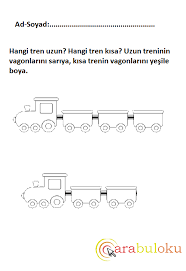 Uzun Kisa Kavrami Ile Ilgili Oyun Evde Egitim Okul Egitim