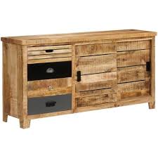 Die kommode bitte immer an der wand befestigen! Vidaxl Sideboard Mangoholz Massiv 160 X 40 X 80 Cm