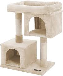 What you should know about a cat tree. Feandrea Cat Tree For Large Cats 2 Cozy Plush Condos And Sisal Posts Cat Supplies Pet Supplies