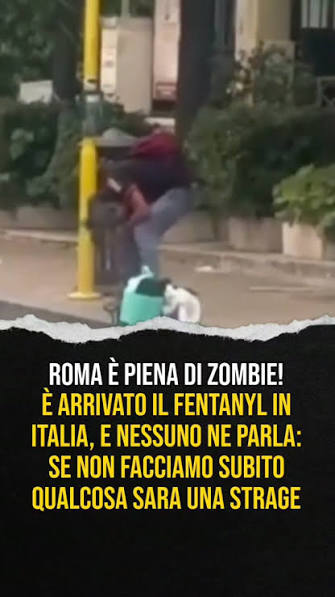 Mentre l'intero paese litiga sulle solite quattro idiozie, a Roma sta silenziosamente esplodendo l'emergenza Fentanyl., Non è solo una questione di salute, è un problema che coinvolge come al solito ...