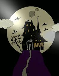 More great halloween drawing ideas here draw with me a haunted house easy and learn how to draw drawings for halloween. Haunted House Drawing With Cat Pumpkin And Halloween Owl Below Wishlist Art