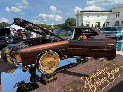 Bobby Brown Won Donk of the Year at the Rick Ross Car Show