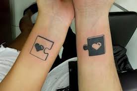 Moreover, the colorful design is eye catching. Cute Couple Tattoo Ideas