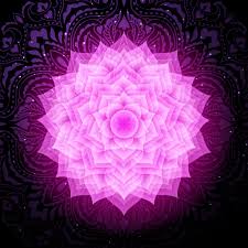 Premium Vector | Sahasrara chakra with mandala. crown chakra.