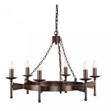 Outdoor wrought iron chandelier lighting. Cromwell Wrought Iron Ceiling Light Medieval Hoop Chandelier On Chains