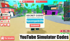 Gun simulator codes can give items, pets, gems, coins and more. Youtube Simulator Codes July 2021 Roblox