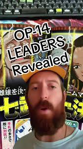 Latest OP-14 Leaders Reveal for One Piece TCG