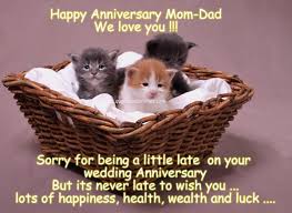 All the wishes come true. Mom And Dad Happy Anniversary Quotes Quotesgram