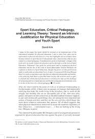 See more of mni youth & sports development programme on facebook. Pdf Sport Education Critical Pedagogy And Learning Theory Toward An Intrinsic Justification For Physical Education And Youth Sport