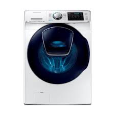 If your washer's door is locked, it could be caused by a couple different factors. Samsung 5 0 Cu Ft High Efficiency Front Load Washer With Steam And Addwash Door In White Energy Star Wf50k7500aw The Home Depot