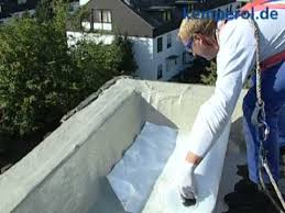 Abdichtung Von Flachen Mit Kemperol Youtube