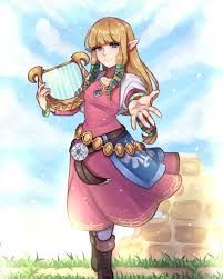 Legend Of Zelda Skyward Sword Art Princess Zelda Nyamuh Zelda Skyward Legend Of Zelda Skyward Sword