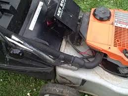 С ососков дым костра создаёт уют. Key Start 2 Stroke Victa Lawnmower Youtube