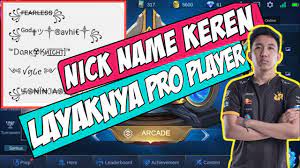 Nickname game adalah nama yang ditetapkan oleh pemain yang merupakan identitas dari pemain dan melambangkan gaya dari pemain tersebut. Cara Membuat Nama Keren Di Mobile Legends Youtube
