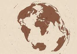 خريطة عتيقة للعالم vintage map cartography vintage