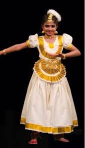 Mohiniattam Kerala Traditional Dance Dress Costumes Children Girls Costume Kids Dress Girl Costumes Dresses Kids Girl
