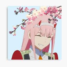 We have 2 milion+ newest roblox music codes for you. Zero Two Smile Canvas Prints Redbubble