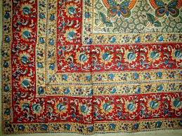It was easy to set up and was packaged well for shipping. African Print Tapestry Cotton Spread 106 X 70 Twin Teal Quilts Bedspreads Coverlets Home Garden Worldenergy Ae