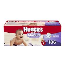 Huggies Little Movers Diapers Economy Plus Size 3 186 Count Packaging May Vary Review Huggies Little Movers Cool Baby Stuff Huggies Diapers