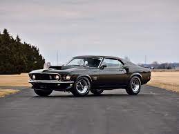 Classic Black Muscle Car Ford Mustang Boss 429 Wallpaper Mustang Boss Ford Mustang Boss Ford Mustang