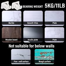 Maybe you would like to learn more about one of these? Buy 8 Pieces Self Adhesive Curtain Rod Bracket Drapery Hook Holders Fixing Rod Holder Curtain Pole Wall Brackets Towel Rod Hooks For Home Bathroom And Hotel Use Online In Turkey B08g1d2jdp