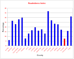 Roadedness By Snep County