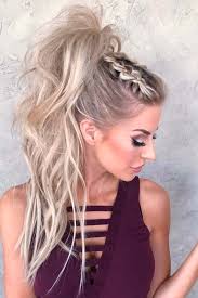 100 Different Ponytail Hairstyles To Fit All Moods And Occasions Ponytail Styles Cute Ponytail Styles Ponytail Hairstyles