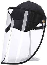 Amazon Com Face Shield For Women Men Protection Hat Baseball Cap Sunhat Protect Eyes Head Anti Fog Hat01 Hei Clothing Sun Hats Baseball Cap Hats