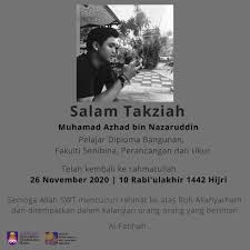 Program ini bertujuan untuk menyediakan pelajar dengan kemahiran dan pengetahuan untuk melaksanakan pelbagai peranan media massa dalam membantu pelbagai organisasi. Mpp Uitm Sarawak Salam Takziah Kepada Keluarga Arwah Muhamad Azhad Bin Nazarudin Yang Telah Menghembuskan Nafas Terakhirnya Pada 26 November 2020 Khamis Semoga Roh Arwah Dicucuri Rahmat Dan Ditempatkan Bersama Orang Orang Yang
