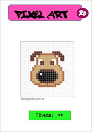 Pixel Art Autonomie Reproduction Sur Quadrillage Pixel Art Coloriage Pixel Art Pixel