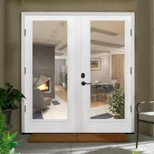 Steves Sons 72 In X 80 In Primed White Fiberglass Prehung Left Hand Outswing Full Lite Patio Door Fgpol Pr 72 4olh The Home Depot French Doors Patio Patio Doors Fiberglass Patio Doors