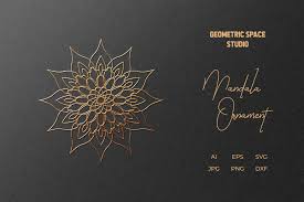 Download Mandala Ornament Collection Design Art Graphic By Geometricspacestudio Creative Fabrica
