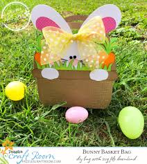 Download Diy Bunny Easter Bag With Instant Svg Download Pazzles Craft Room