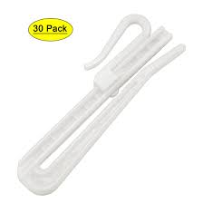 Steel curtain hooks in a variety of shapes and sizes, including j hooks, pin hooks, and bulldog clips. Curtain Header Tape Drapery Hooks Essential Caravan Curtain Hooks Pencil Pleat Curtain Sequal 100 Pack White Plastic Curtain Hooks For Shower Curtains Home Kitchen Curtain Blind Accessories Clinicadelpieaitanalopez Com