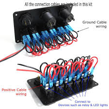 Boat wiring for dummies diagram | autocardesign malibu boat wiring diagram wiring diagram sample. Led Light Rocker Switch Control Panel Switch 12 V 24 V Panels Automotive Marine Switch Panel Buy Marine Light Control Panel Switch Panel Rocker Switch Panel Product On Alibaba Com