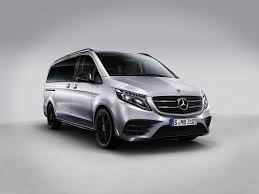Mercedes Benz V Class Night Edition Arrives With Amg Goodies 55 260 Starting Price Carscoops Mercedes Benz Mini Van Benz
