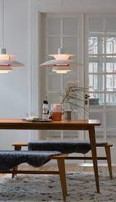 ph 5 pendant by louis poulsen 5741918087 in 2021 house interior white dining room danish interior design