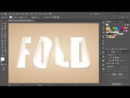 How To Create A Folded Paper Effect In Adobe Illustrator Youtube Graphic Design Tutorials Adobe Illustrator Design Learning Graphic Design