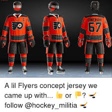 The fan favorite alternate black jersey that was first worn in 1997. Cinerarig A Lil Flyers Concept Jersey We Came Up With Or Follow Hockey Meme On Me Me