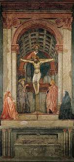 Masaccio was the first painter in the renaissance to incorporate brunelleschi's discovery in his art. Holy Trinity Masaccio Wikipedia