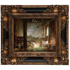 A Hermit Praying In The Ruins Of A Roman Temple Astoria Grand A Hermit Praying In The Ruins Of A Roman Temple 1760 Graphic Art Print On Canvas Art Canvas Prints Painting Prints