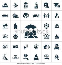 Insurance Icons Vector Set Insurance Icons Symbol Set Insurance Icons Picture Set Insurance Icon Universal Life Insurance Icon Set Buy Life Insurance Online