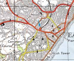 Tripadvisors eastbourne karte mit hotels, pensionen und hostels: Eastbourne Map United Kingdom