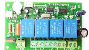 A relay is electro mechanical switch which is. Ir 4 Channel Remote Control Relay Courtesy Hitechlogics Com Four Download Scientific Diagram