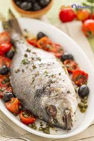 Orata Alla Mediterranea Ricetta Ricette Pasti Italiani Cucinare Il Pesce