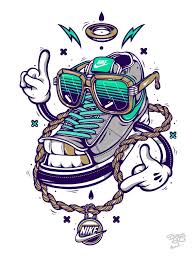 Nike X Dxtr Winter 12 Spring 13 By Dxtr Via Behance Graphic Tshirt Design Sneaker Art Graphic Illustration