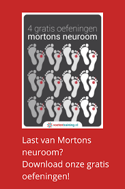 gratis oefeningen mortons neuroom oefeningen zere voeten pijn